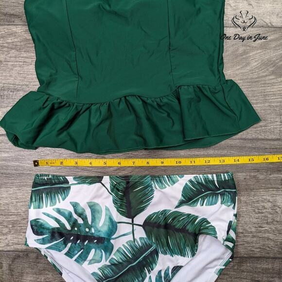 Ferbia Falbala High Waist Bikini Swimsuit Size M - Picture 4 of 5